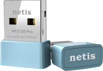Сетевой адаптер Wi-Fi Netis WF2120 Pro N150 USB 2.0 (ант.внутр.) 1ант. от магазина РЭССИ