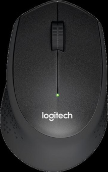 Мышь Logitech M330 Silent Plus черный оптическая (1000dpi) silent беспроводная USB (2but) от магазина РЭССИ