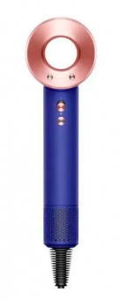 Фен Dyson Supersonic HD07 Vinca Blue/Rose 1600Вт синий/розовое золото от магазина РЭССИ