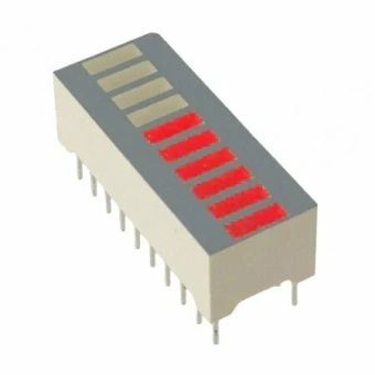 Шкала 10 сегментов красная LD-B10BS от магазина РЭССИ