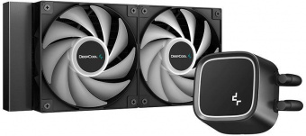Система водяного охлаждения Deepcool LE500 Soc-AM5/AM4/1151/1200/1700 4-pin 18-33dB Al+Cu 220W 1238gr LED Ret от магазина РЭССИ