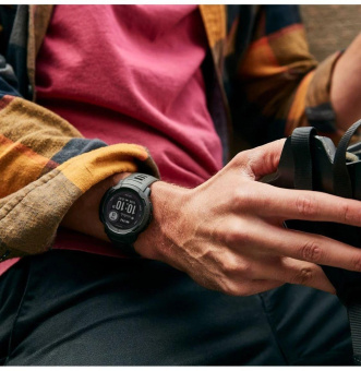 Смарт-часы Garmin Instinct 2 45мм 0.9" LCD корп.темно-серый рем.темно-серый разм.брасл.:22мм (010-02626-00) от магазина РЭССИ