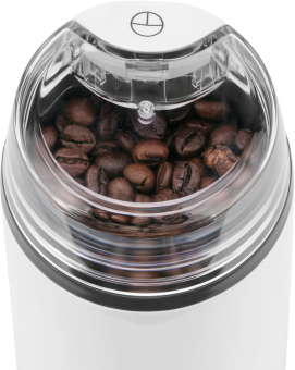 Кофемолка Maxwell MW-1703 200Вт сист.помол.:ротац.нож вместим.:45гр белый от магазина РЭССИ