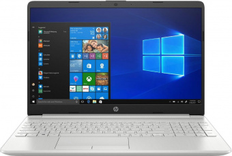 Ноутбук HP 15-dw4011nia Core i7 1255U 16Gb 1Tb SSD256Gb NVIDIA GeForce MX550 2Gb 15.6" FHD (1920x1080) Free DOS silver WiFi BT Cam (6N2E6EA) от магазина РЭССИ