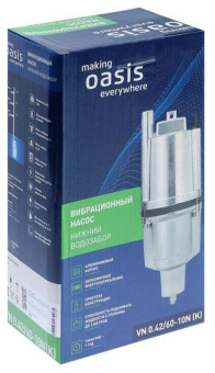 Насос колодезный Oasis VN 0.42/60 - 10N (К) 250Вт 1500л/час (VN 0.42/60-10N) от магазина РЭССИ