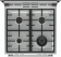 Плита Газовая Gorenje GI6322XA нержавеющая сталь (стеклянная крышка) реш.чугун от магазина РЭССИ