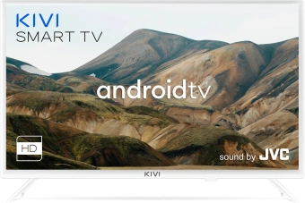 Телевизор LED Kivi 24" 24H740LW белый HD 60Hz DVB-T DVB-T2 DVB-C WiFi Smart TV (RUS) от магазина РЭССИ