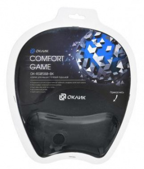Коврик для мыши Оклик OK-RG0580-BK Мини черный 245x220x24мм от магазина РЭССИ