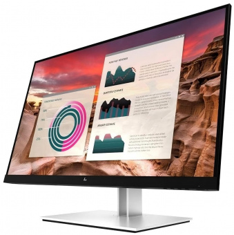 Монитор HP 27" E27u G4 черный IPS 5ms 16:9 HDMI матовая HAS Piv 250cd 178гр/178гр 2560x1440 DP 2K USB 7.6кг от магазина РЭССИ