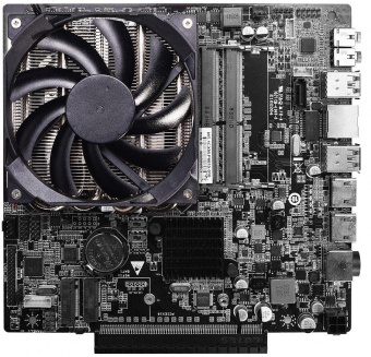 Устройство охлаждения(кулер) ID-Cooling IS-30 Soc-AM4/1151/1200/1700 4-pin 17-36dB Al+Cu 100W 297gr Ret от магазина РЭССИ