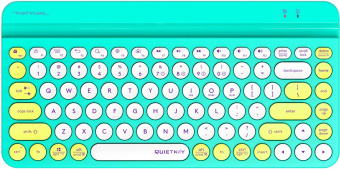 Клавиатура A4Tech Fstyler FBK30 зеленый USB беспроводная BT/Radio slim Multimedia (FBK30 AVOCADO) от магазина РЭССИ