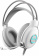 Наушники с микрофоном A4Tech Fstyler FH300U белый 2м мониторные USB оголовье (FH300U WHITE) от магазина РЭССИ