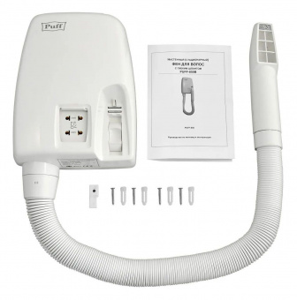 Фен Puff 850B 850Вт белый от магазина РЭССИ