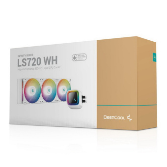 Система водяного охлаждения Deepcool LS720 ARGB Soc-AM5/AM4/1151/1200/1700 белый 4-pin 20-32.9dB Al 300W 1607gr Ret (R-LS720-WHAMNT-G-1) от магазина РЭССИ