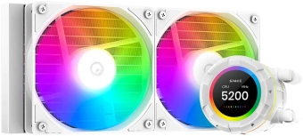 Система водяного охлаждения ID-Cooling SL240 XE ARGB Soc-AM5/AM4/1151/1200/2066/1700 белый 4-pin 14-30dB Al+Cu 300W Ret от магазина РЭССИ