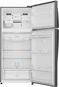 Холодильник LG GN-F702HMHU 2-хкамерн. серебристый (двухкамерный) от магазина РЭССИ