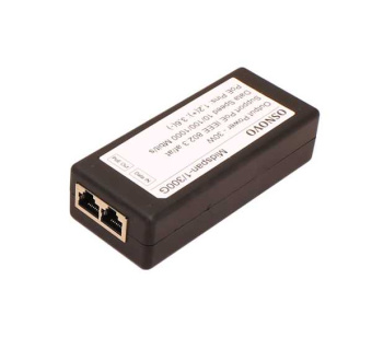 Инжектор PoE 1хRJ45 10/100/1000 Мб/с, 802.3af/at, до 30 Вт, AC 220В, DC 52В от магазина РЭССИ
