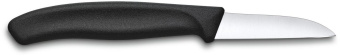 Нож кухонный Victorinox Swiss Classic (6.7303) стальной разделочный лезв.60мм прямая заточка черный без упаковки от магазина РЭССИ