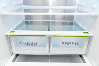 Холодильник Hyundai CC4553F 2-хкамерн. нержавеющая сталь от магазина РЭССИ