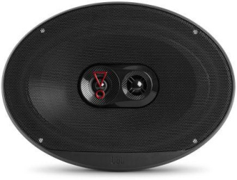 Колонки автомобильные JBL Stage3 9637 375Вт 93дБ 3Ом 15x23см (6x9дюйм) (ком.:2кол.) коаксиальные трехполосные от магазина РЭССИ