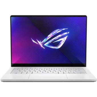 Ноутбук Asus ROG Zephyrus G14 GA403UI-QS094W Ryzen 9 8945HS 32Gb SSD1Tb NVIDIA GeForce RTX4070 8Gb 14" OLED 3K (2880x1800) Windows 11 Home white WiFi BT Cam (90NR0HX2-M004J0) от магазина РЭССИ