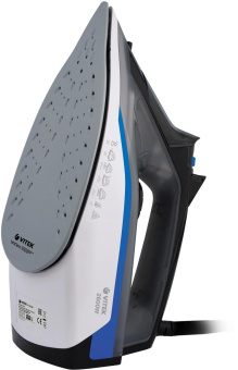 Утюг Vitek VT-8329 2600Вт черный/белый/синий от магазина РЭССИ