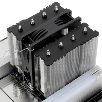 Устройство охлаждения(кулер) Thermalright Peerless Assassin 90 SE Soc-AM5/AM4/1151/1200/1700 черный 4-pin 23.8dB Al+Cu Ret (PA90-SE-BL) от магазина РЭССИ