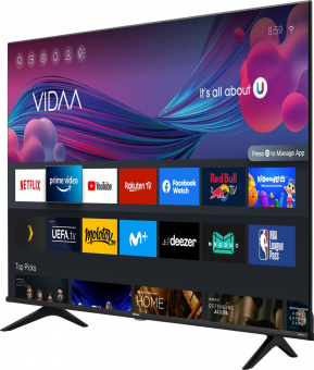 Телевизор LED Hisense 65" 65A6BG черный 4K Ultra HD 60Hz DVB-T DVB-T2 DVB-C DVB-S DVB-S2 WiFi Smart TV от магазина РЭССИ