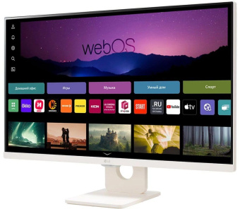 Монитор LG 31.5" 27SR50F-W белый IPS LED 16:9 HDMI M/M матовая 250cd 178гр/178гр 1920x1080 60Hz FHD USB 5.6кг от магазина РЭССИ