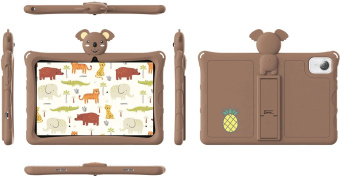 Планшет Digma Kids A10 SC9863A (1.6) 8C RAM2Gb ROM32Gb 10.1" IPS 1280x800 4G 1Sim Android 11.0 Go коричневый 2Mpix 0.3Mpix BT WiFi microSD 128Gb 5000mAh от магазина РЭССИ
