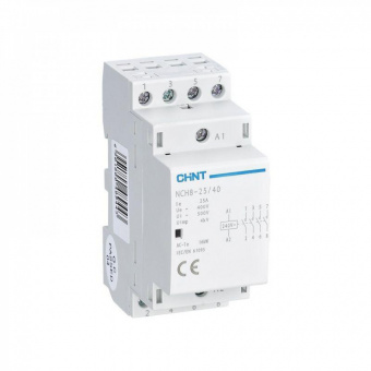 Контактор модульный NCH8-25/хх 4P (40 4NO 25А AC 230V 256089) от магазина РЭССИ