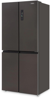 Холодильник Hyundai CM45043F 3-хкамерн. черная сталь от магазина РЭССИ