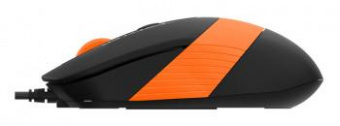 Клавиатура + мышь A4Tech Fstyler F1010 клав:черный/оранжевый мышь:черный/оранжевый USB Multimedia от магазина РЭССИ