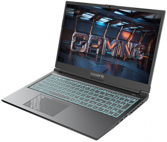 Ноутбук Gigabyte G5 Core i5 12500H 16Gb SSD512Gb NVIDIA GeForce RTX4050 6Gb 15.6" IPS FHD (1920x1080) Windows 11 Home black WiFi BT Cam (MF-E2KZ313SH) от магазина РЭССИ