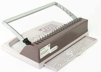 Переплетчик Heleos БП9п (БП9ПК) A4/перф.9л.сшив/макс.150л./пластик.пруж. (6-19мм) от магазина РЭССИ