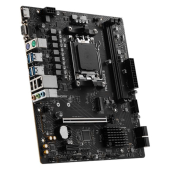 Материнская плата MSI PRO B650M-B SocketAM5 AMD B650 2xDDR5 mATX AC`97 8ch(7.1) 2.5Gg RAID+VGA+HDMI от магазина РЭССИ