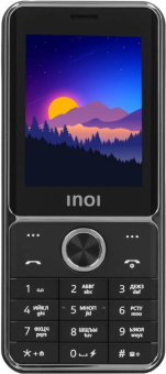 Сотовый телефон INOI 249 (2SIM, BT, FM, micro SD, камера, фонарик) Черный от магазина РЭССИ