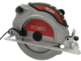 Циркулярная пила (дисковая) Ресанта ДП-235/2200 2200Вт (ручная) от магазина РЭССИ