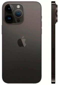 Смартфон Apple A2893 iPhone 14 Pro Max 128Gb 6Gb черный космос моноблок 3G 4G 1Sim 6.7" 1290x2796 iOS 16 48Mpix 802.11 a/b/g/n/ac/ax NFC GPS GSM900/1800 GSM1900 TouchSc Protect от магазина РЭССИ