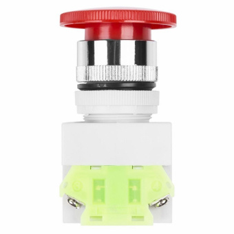 Выключатель-кнопка аварийного останова 380V 10А Ø22 красная от магазина РЭССИ