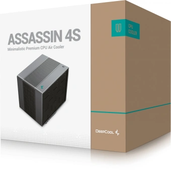Устройство охлаждения(кулер) Deepcool Assassin 4S Soc-AM5/AM4/1151/1200/2066/1700 черный 4-pin 22.6-29.3dB Al+Cu 250W 1380gr Ret (R-ASN4S-BKGPMN-G) от магазина РЭССИ