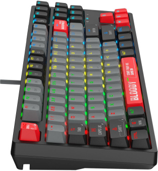 Клавиатура A4Tech Bloody S87 Energy механическая черный/красный USB for gamer LED (S87 USB ENERGY RED) от магазина РЭССИ
