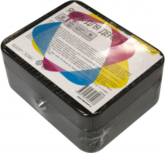 Ящик для денег Silwerhof 90x300x240 черный сталь 1.66кг от магазина РЭССИ
