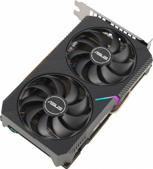 Видеокарта Asus PCI-E 4.0 DUAL-RX6500XT-O4G AMD Radeon RX 6500XT 4096Mb 64 GDDR6 2650/18000 HDMIx1 DPx1 HDCP Ret от магазина РЭССИ