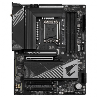 Материнская плата Gigabyte B760 AORUS ELITE AX DDR4 Soc-1700 Intel B760 4xDDR5 ATX AC`97 8ch(7.1) 2.5Gg RAID+HDMI+DP от магазина РЭССИ