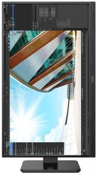 Монитор AOC 27" Pro Q27P2Q черный IPS LED 4ms 16:9 HDMI M/M матовая HAS Piv 300cd 178гр/178гр 2560x1440 75Hz VGA DP 2K USB 5кг от магазина РЭССИ