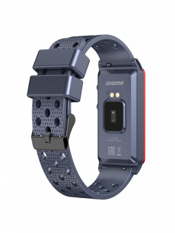 Смарт-браслет Digma Force A8 TFT корп.:серый/красный рем.:синий (A8GR) от магазина РЭССИ