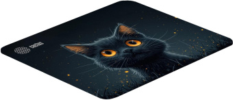 Коврик для мыши Cactus Black Cat 250x200x3мм (CS-MP-D09S) от магазина РЭССИ