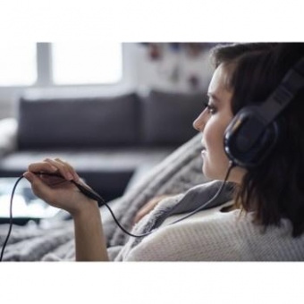 Наушники мониторные Thomson HED4407 TV Hi-Fi 8м черный проводные оголовье (00132469) от магазина РЭССИ