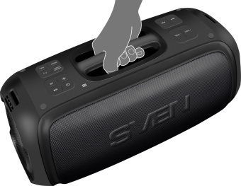 Колонка порт. Sven PS-860 черный 100W 1.0 BT/3.5Jack 5400mAh (SV-022518) от магазина РЭССИ